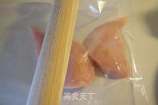 鸡肉芝士卷的做法步骤：1