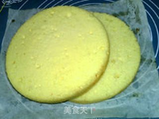 裱花蛋糕:春色的做法步骤:2