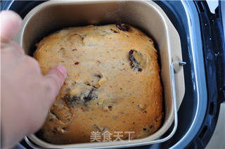 肉桂果仁全麦包的做法步骤:13