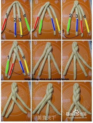 鸡蛋奶香辫子面包的做法步骤:13