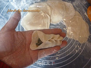 荠菜蒸饺的做法步骤:10