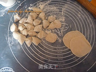 荠菜蒸饺的做法步骤:9