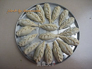 荠菜蒸饺的做法步骤:12