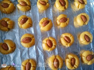 【无黄油无泡打粉】健康杏仁小西饼的做法步骤:7