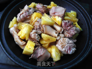 菠萝鸭的做法步骤：8