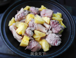 菠萝鸭的做法步骤：7