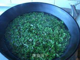 艾草馒头的做法步骤:2