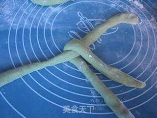 艾草馒头的做法步骤:8
