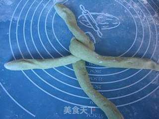 艾草馒头的做法步骤:9