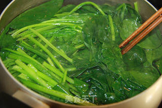 带子菠菜塔的做法步骤:2