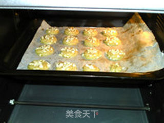 橄榄油蛋白脆饼的做法步骤:10