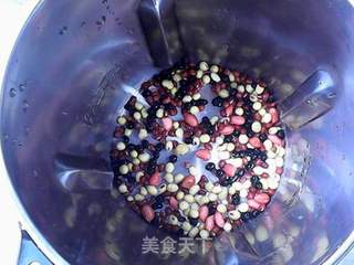 花生三色豆浆的做法步骤:3