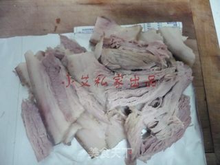 回锅肉的做法步骤:3