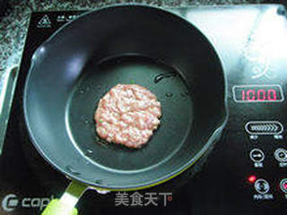 【双层猪肉堡】--- 营养极其全面的早餐的做法步骤:5