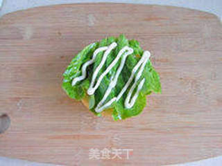 【双层猪肉堡】--- 营养极其全面的早餐的做法步骤:7