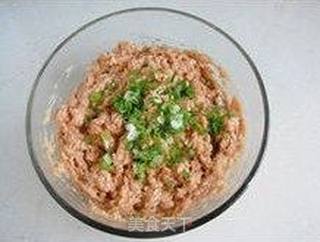 【半甜咸猪肉蒸饺】--- 半甜半咸的地方口味的做法步骤:3