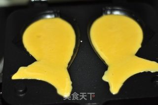 玫瑰豆沙馅鲷鱼烧的做法步骤：7