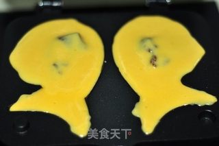玫瑰豆沙馅鲷鱼烧的做法步骤:9