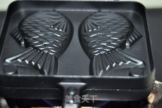 玫瑰豆沙馅鲷鱼烧的做法步骤:10