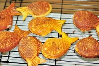 玫瑰豆沙馅鲷鱼烧的做法步骤:13