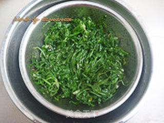 荠菜肉末煎蛋的做法步骤:3