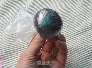 简单的美味——黑米团的做法步骤:5
