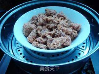 粉蒸排骨的做法步骤:6