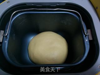 【奶香吐司】——我的第一个成功的面包机吐司的做法步骤:6
