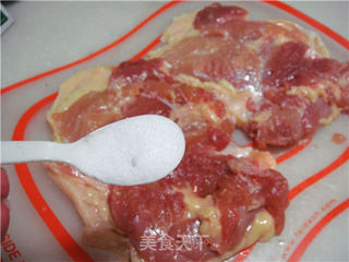 香煎鸡排(一吃两菜)的做法步骤:11