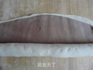 双色祥云馒头的做法步骤:7