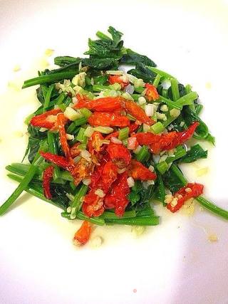 花生拌红根菠菜的做法步骤:11