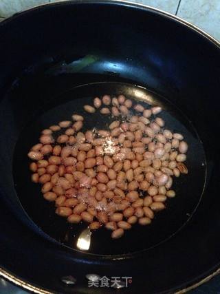 花生拌红根菠菜的做法步骤:5