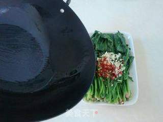 油泼菠菜的做法步骤:7