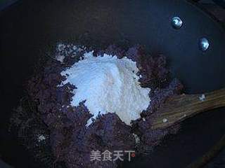 紫薯豆沙包的做法步骤:5