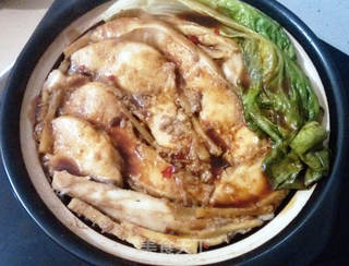 鱼腩煲仔饭的做法步骤:14