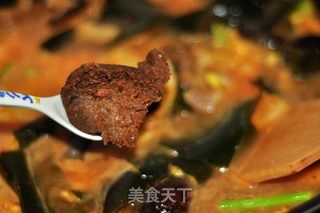 豆腐泡菜锅的做法步骤:10