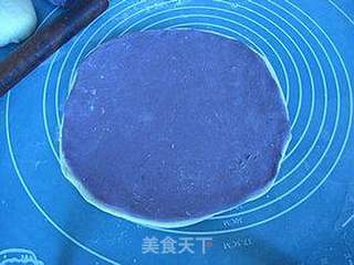 紫薯花卷的做法步骤:5