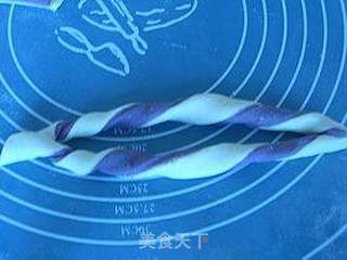 紫薯花卷的做法步骤:7
