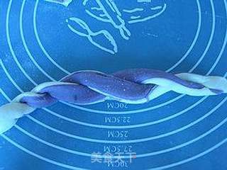 紫薯花卷的做法步骤:8