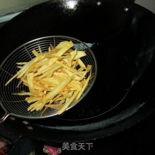 炸红薯丝的做法步骤：6