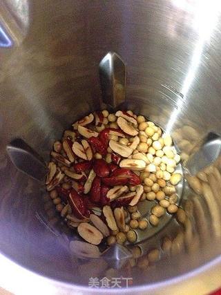 红枣豆浆的做法步骤:4