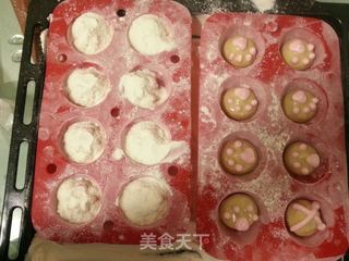 【儿童节】猫爪棉花糖的做法步骤:9