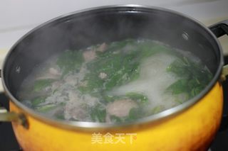 枸杞叶猪肝瘦肉汤的做法步骤:8