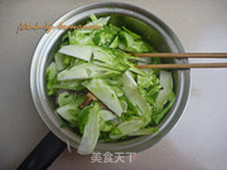 腊肉抱子芥的做法步骤:5