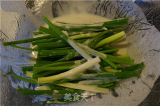 家常韩式海鲜葱饼的做法步骤:5