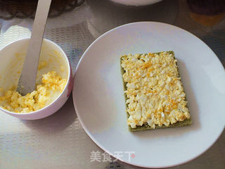 多彩火龙果三明治的做法步骤:6