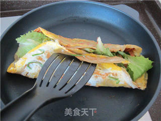 杂粮煎饼果子的做法步骤:16