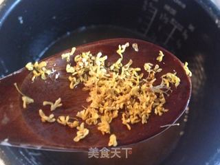 桂花红糖葛根羹的做法步骤：6