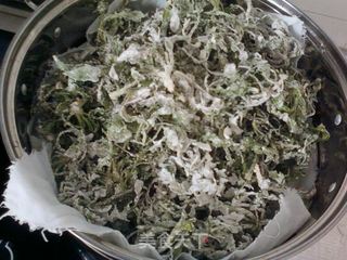 蒸荠菜的做法步骤:5
