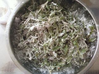 蒸荠菜的做法步骤:4
